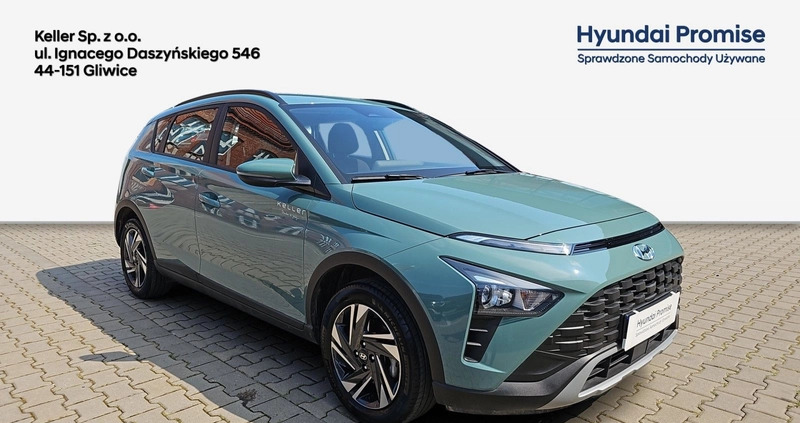 Hyundai Bayon cena 79900 przebieg: 8100, rok produkcji 2022 z Brzeszcze małe 407